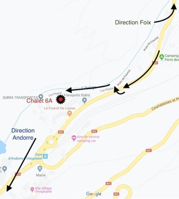 Chalet 6B Dans Les Pyrenees Proche D'Andorre LʼHospitalet-près-lʼAndorre Bagian luar foto