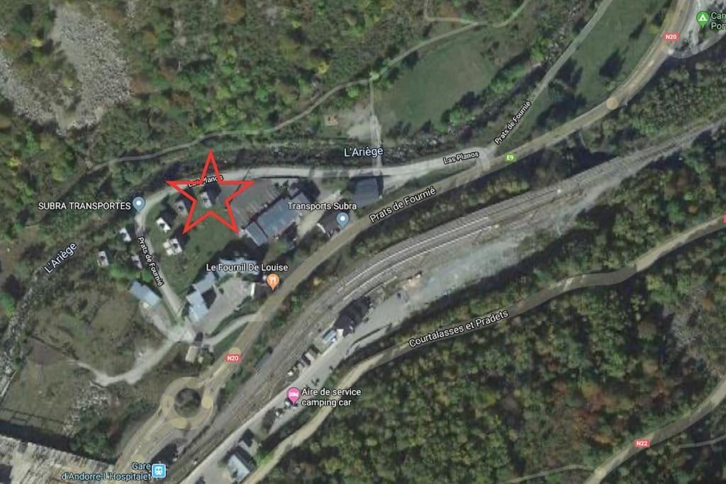Chalet 6B Dans Les Pyrenees Proche D'Andorre LʼHospitalet-près-lʼAndorre Bagian luar foto